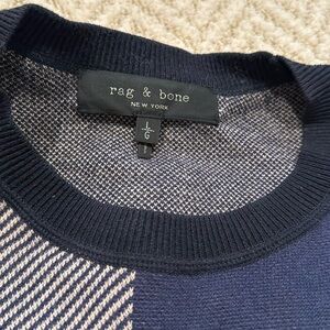 Barely worn rag and bone men’s sweater